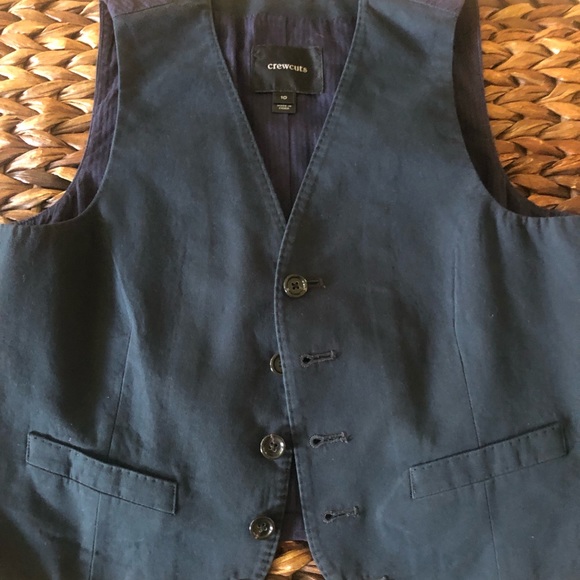 J Crew Ludlow Italian Chino Suit Jacket and Vest - Picture 2 of 6